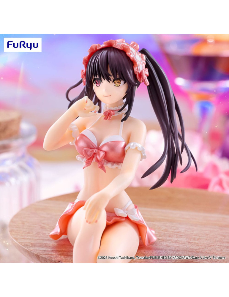 Furyu - Date A Live V - Noodle Stopper figure Kurumi Tokisaki Swimsuit Pastel Red Color Ver.