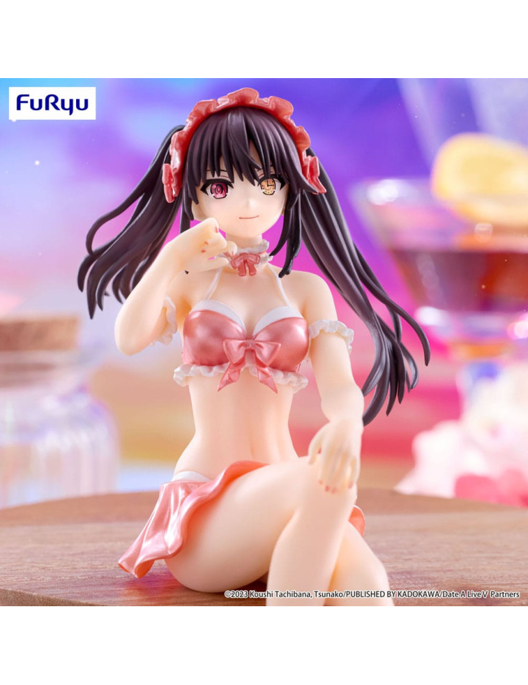 Furyu - Date A Live V - Noodle Stopper figure Kurumi Tokisaki Swimsuit Pastel Red Color Ver.