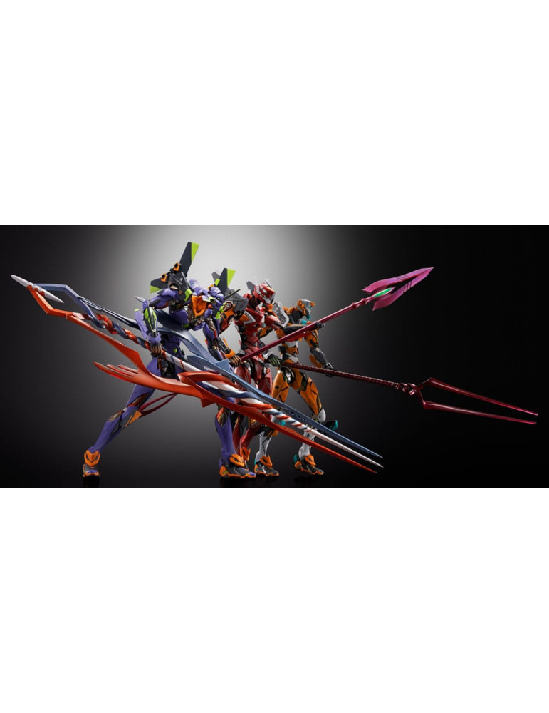Bandai - Neon Genesis Evangelion - Figurine Diecast Metal Build Eva Test Type-00/00 30th with the Spear of Longinus