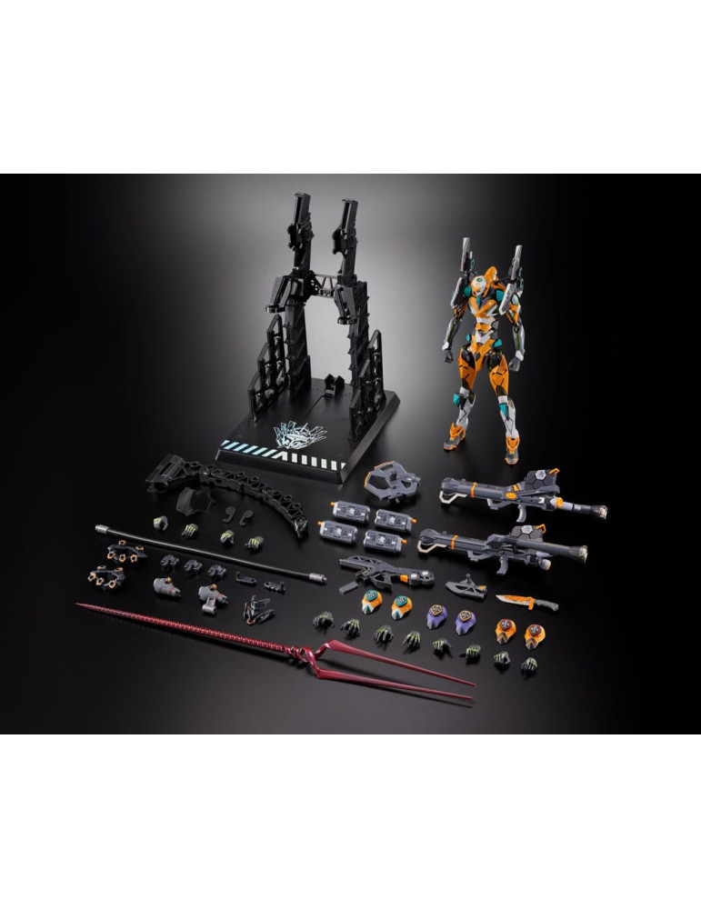 Bandai - Neon Genesis Evangelion - Figurine Diecast Metal Build Eva Test Type-00/00 30th with the Spear of Longinus