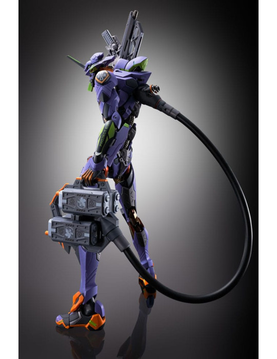Bandai - Neon Genesis Evangelion - Figurine Diecast Metal Build Eva Test Type-00/00 30th with the Spear of Longinus
