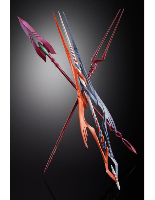 Bandai - Neon Genesis Evangelion - Figurine Diecast Metal Build Eva Production Model-02 30th with the Spear of Cassius
