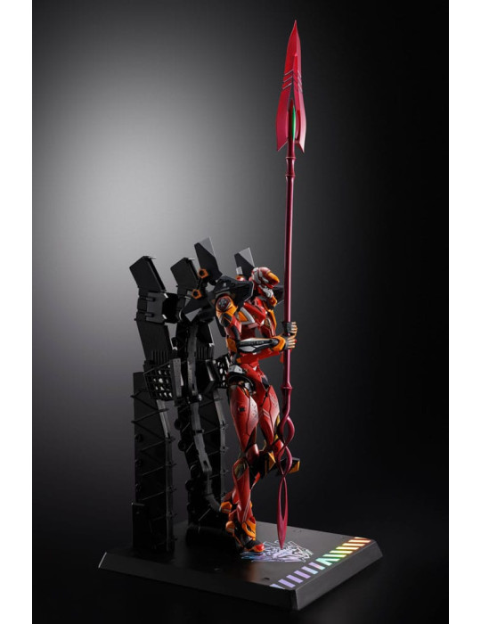 Bandai - Neon Genesis Evangelion - Figurine Diecast Metal Build Eva Production Model-02 30th with the Spear of Cassius