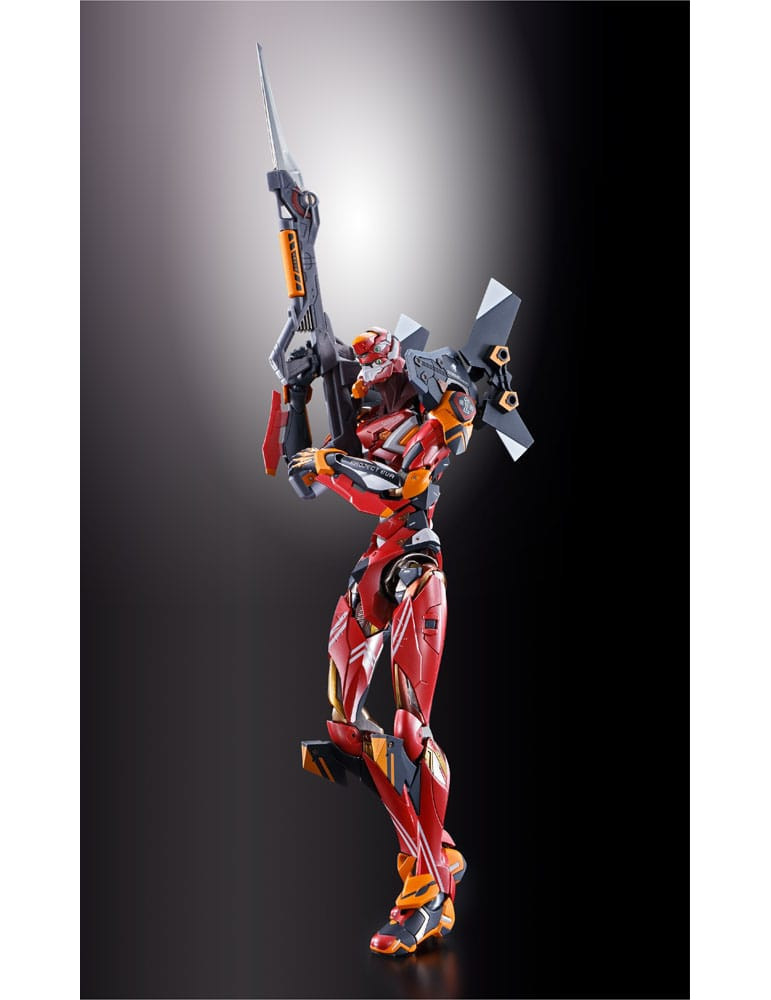 Bandai - Neon Genesis Evangelion - Figurine Diecast Metal Build Eva Production Model-02 30th with the Spear of Cassius