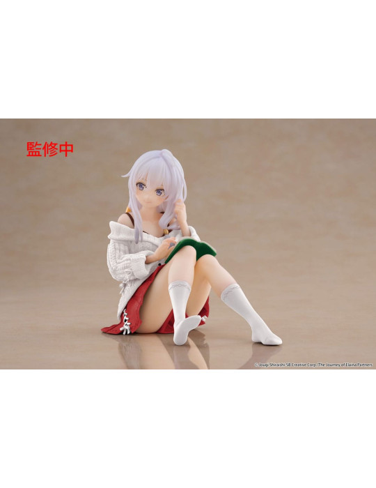 Taito - Wandering Witch: The Journey of Elaina - Desktop Cute Figure Elaina Casual Clothes Ver. Renewal