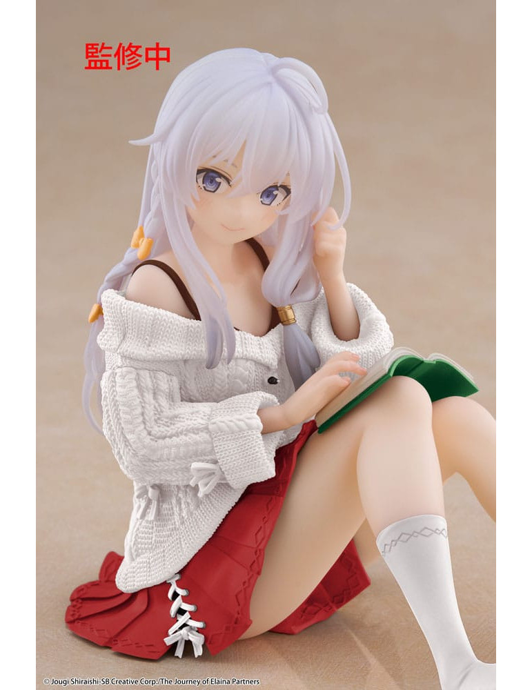 Taito - Wandering Witch: The Journey of Elaina - Desktop Cute Figure Elaina Casual Clothes Ver. Renewal
