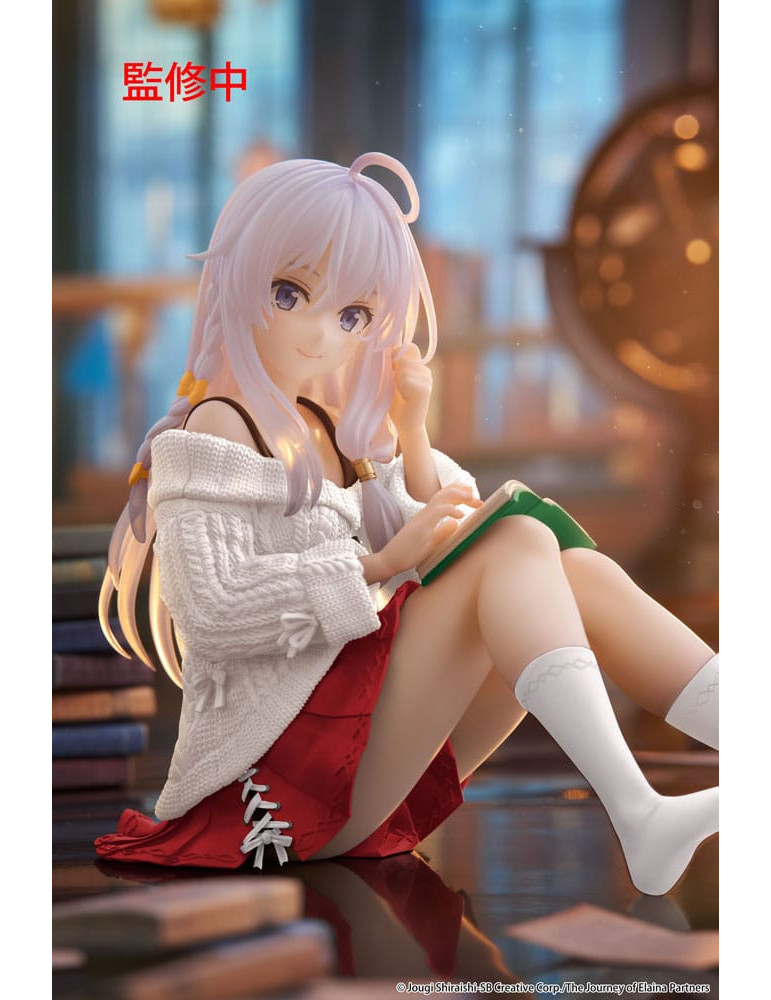 Taito - Wandering Witch: The Journey of Elaina - Desktop Cute Figure Elaina Casual Clothes Ver. Renewal
