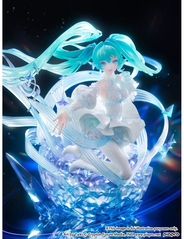 CyberZ - Piapro - figurine Hatsune Miku Crystal Dress Ver.