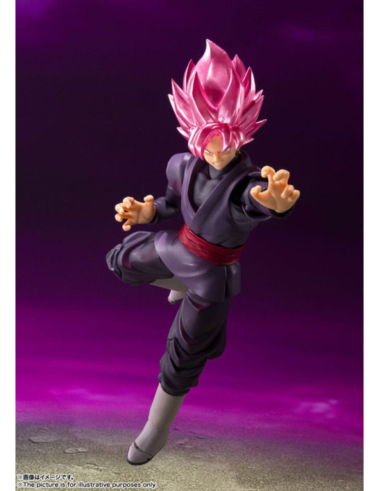 Bandai - Dragon Ball Super - figure S.H. Figuarts Goku Black - Super Saiyan Rose Reissue