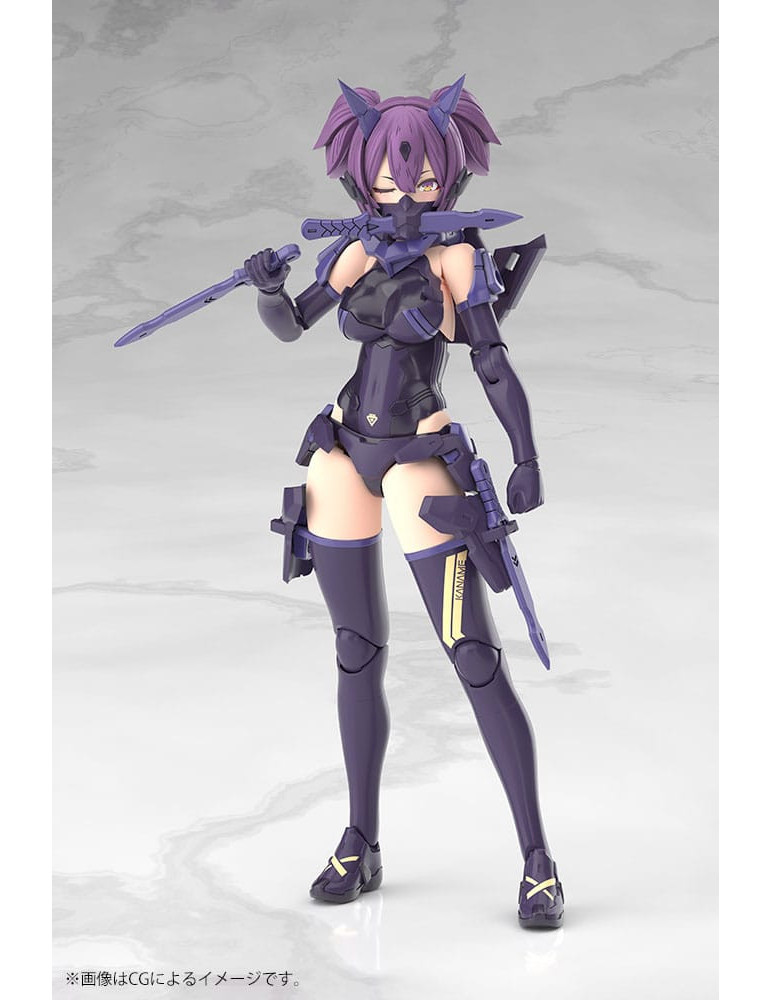 Kotobukiya - Megami Device - figurine Asra Ninja Kaname Shadow Edition Full Package