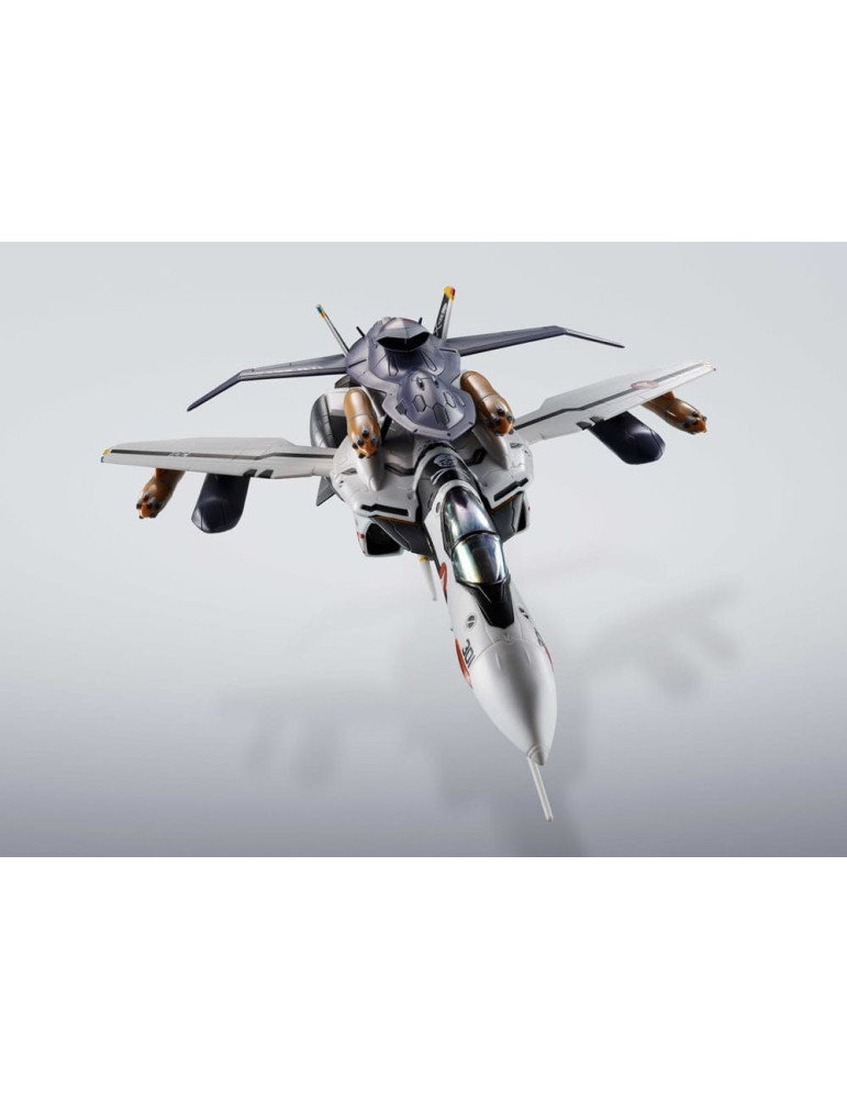 Bandai - Macross - figurine Hi-Metal R Chogokin VF-0S Phoenix (Roy Focker Use) & QF-2200D-B Ghost Set