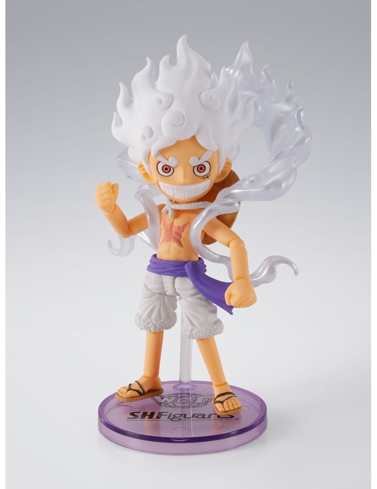 Bandai - One Piece - World Collectable Figures x S.H. Figuarts Monkey D. Luffy Gear 5
