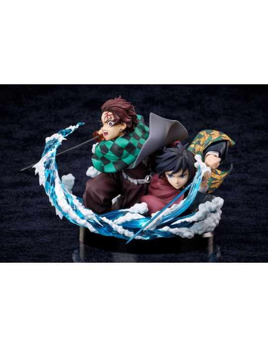 Aniplex - Demon Slayer: Kimetsu no Yaiba - figure Tanjiro & Giyuu