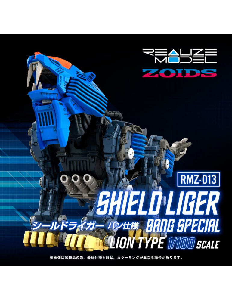 Takara Tomy - Zoids - figurine RMZ-013 Shield Liger Bang Special
