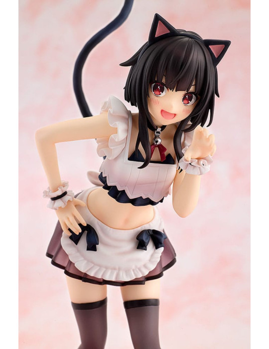 Kadokawa - Konosuba God's blessing on this wonderful world! - figurine Megumin: Light Novel Catgirl Maid Ver.