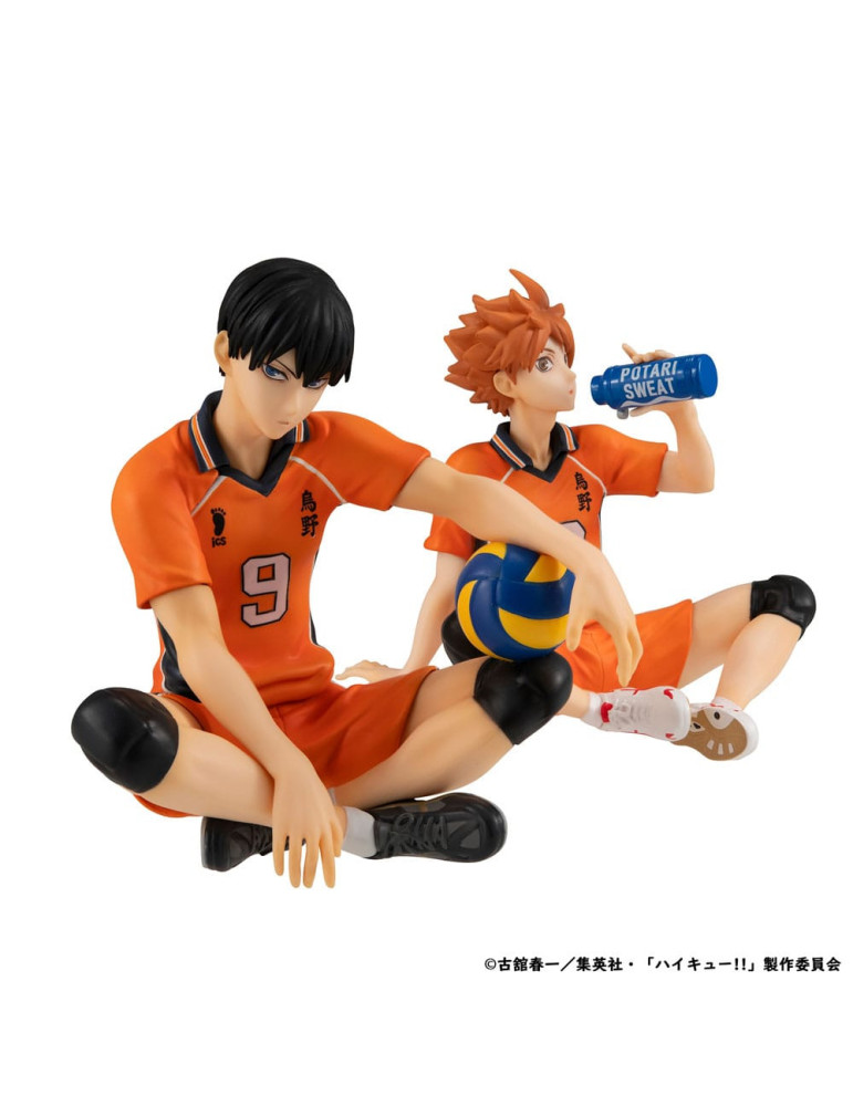Megahouse - Haikyu!! - figurine Atsumu Shoyo Hinata Second Uniform Ver. Palm Size
