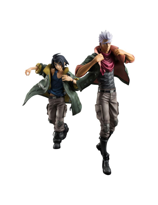 Megahouse - Mobile Suit Gundam Iron-Blood Orphans - figures Mikazuki Augus & Orga Itsuka