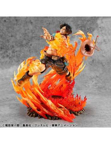 Megahouse - One Piece - figure P.O.P. NEO-Maximum Portgas D. Ace 15th Anniversary Super Limited Reprint Ver.