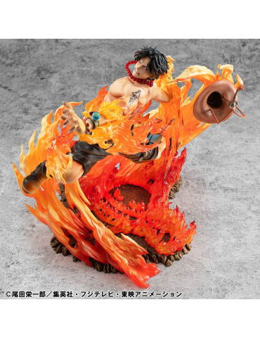 Megahouse - One Piece - figurine P.O.P. NEO-Maximum Portgas D. Ace 15th Anniversary Super Limited Reprint Ver. 2