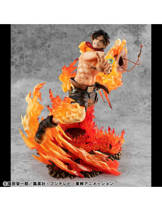 Megahouse - One Piece - figurine P.O.P. NEO-Maximum Portgas D. Ace 15th Anniversary Super Limited Reprint Ver.