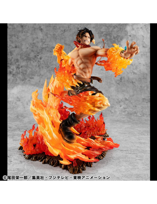 Megahouse - One Piece - figure P.O.P. NEO-Maximum Portgas D. Ace 15th Anniversary Super Limited Reprint Ver.