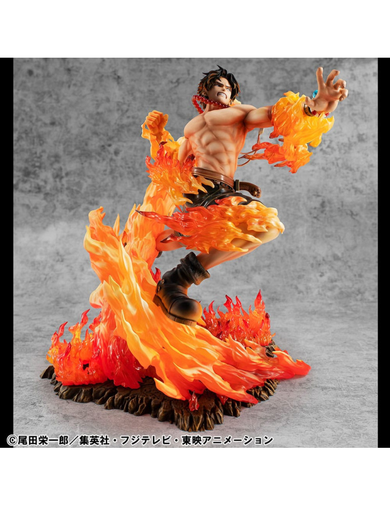Megahouse - One Piece - figure P.O.P. NEO-Maximum Portgas D. Ace 15th Anniversary Super Limited Reprint Ver.