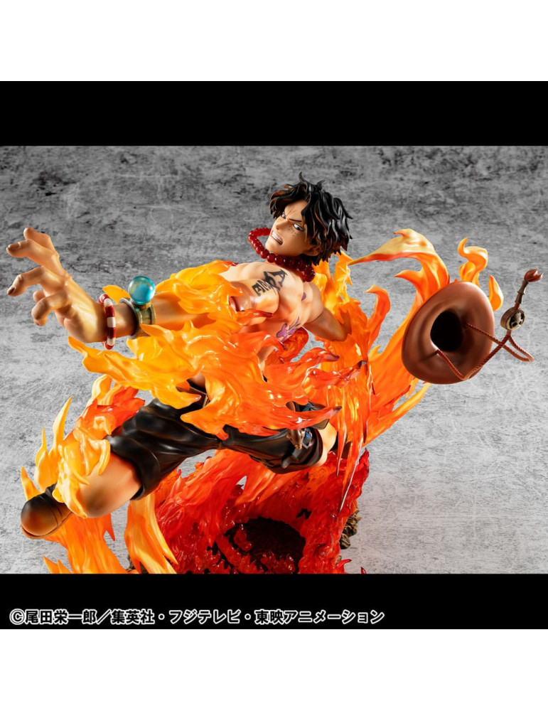 Megahouse - One Piece - figurine P.O.P. NEO-Maximum Portgas D. Ace 15th Anniversary Super Limited Reprint Ver.