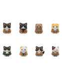 Megahouse - Attack on Titan Mega Cat Project Attack on Tinyan figurines Gathering Scout Regiment danyan!