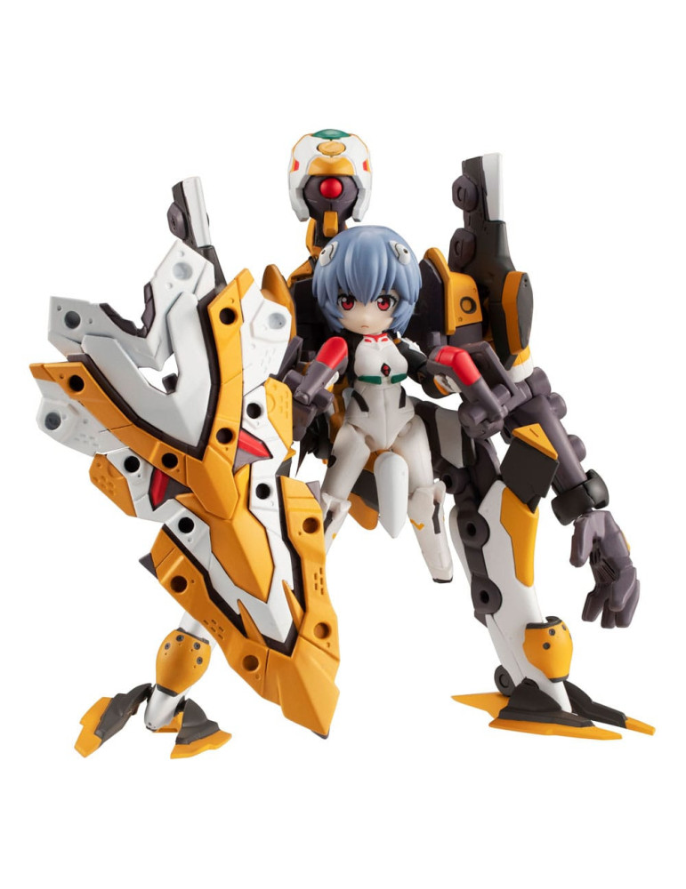 Megahouse - Evangelion - figurines Desktop Army Ayanami Rei & Evangelion No. 0 (Kai)