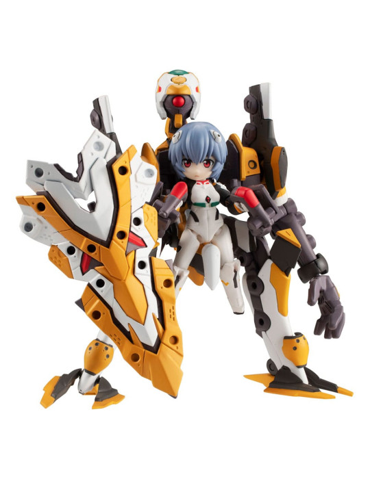 Megahouse - Evangelion - figurines Desktop Army Ayanami Rei & Evangelion No. 0 (Kai)