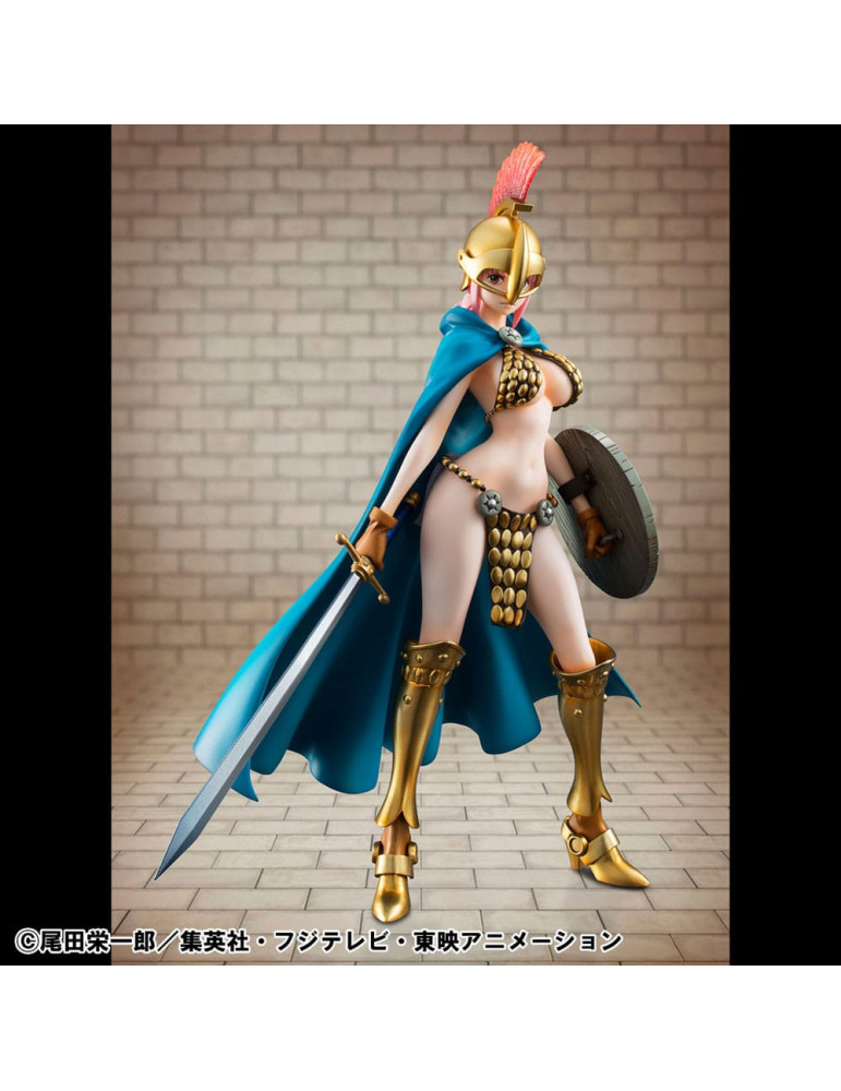 Megahouse - One Piece - figurine P.O.P. Gladiator Rebecca Sailing Again Super Limited Reprint Ver.