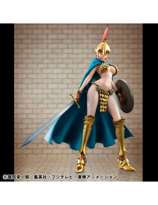 Megahouse - One Piece - figurine P.O.P. Gladiator Rebecca Sailing Again Super Limited Reprint Ver.