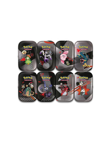 Pokémon display Mini Tin EV 10.5 Foudre Noire et Flamme Blanche (FR)