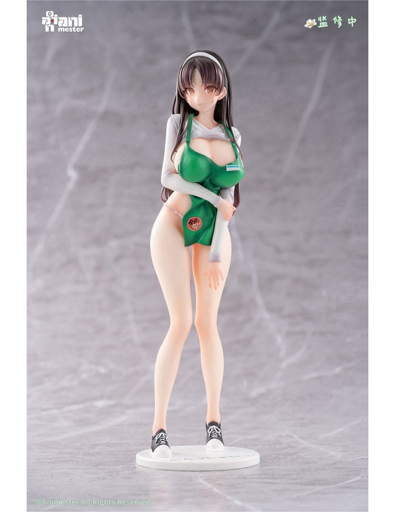 AniMester - Figurine First Business! Mari Hanamiya the Gentle Shop Assistant illustration by POPQN