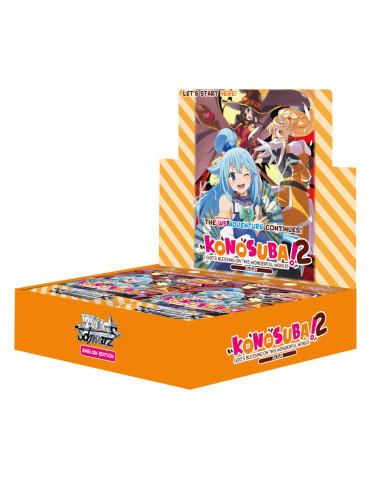 Weiss Schwarz Display of 12 Boosters KONOSUBA 2 God’s blessing on this wonderful world! Re:Edit (EN)