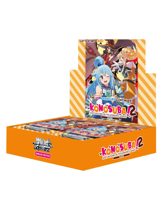 Weiss Schwarz Boîte de 12 Boosters KONOSUBA 2 God’s blessing on this wonderful world! Re:Edit (EN)