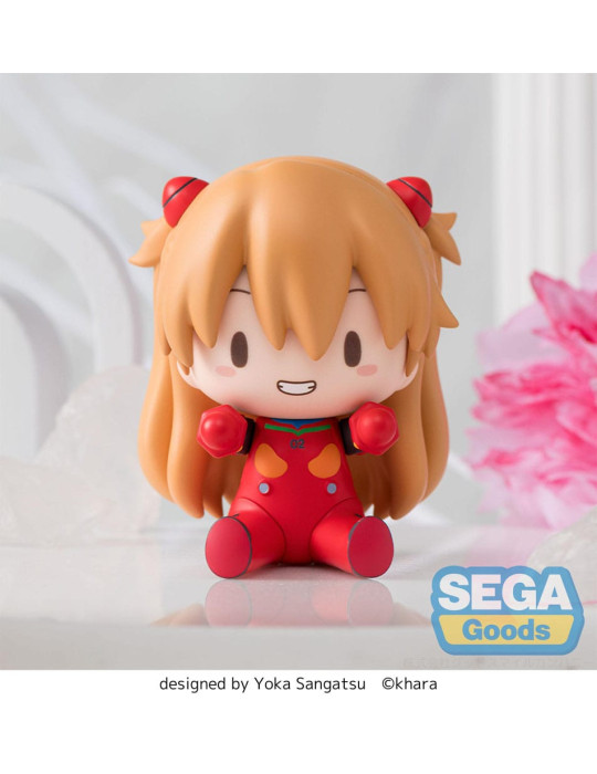 Sega - Evangelion: New Theatrical Edition - figurine Fuwa Petit Chibi Asuka Plug Suit