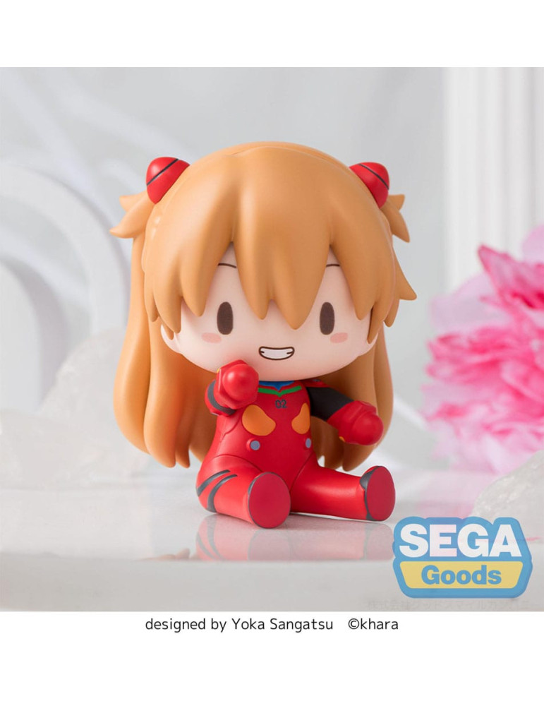 Sega - Evangelion: New Theatrical Edition - figurine Fuwa Petit Chibi Asuka Plug Suit