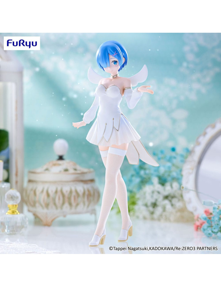 Furyu - Re:Zero - Starting Life in Another World - Figurine BiCute Pure Rem Little Wings