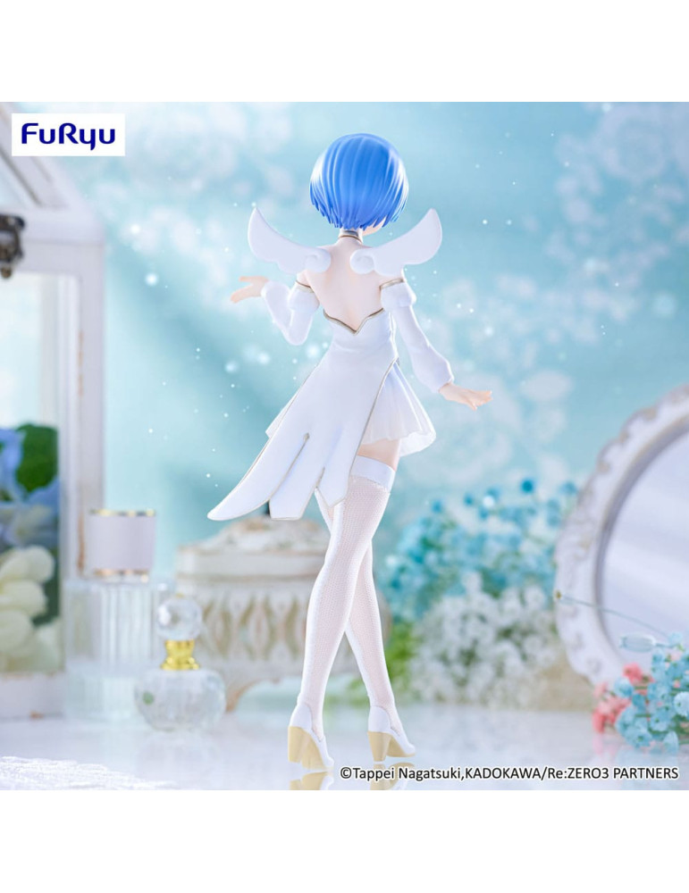 Furyu - Re:Zero - Starting Life in Another World - Figurine BiCute Pure Rem Little Wings