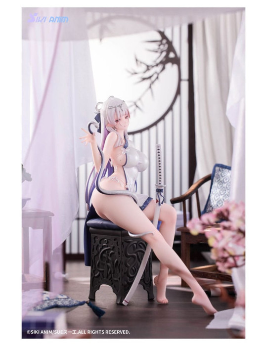 SIKI ANIM - figurine The Color of the Blue - White Snake Deluxe Edition