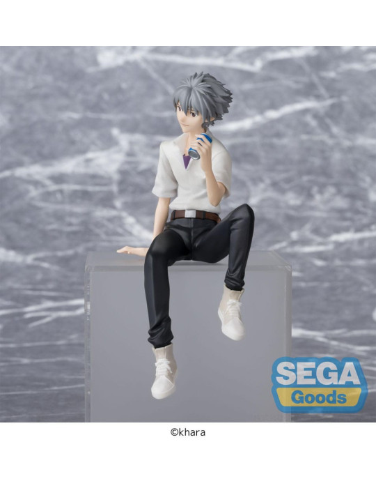 Sega - Evangelion: New Theatrical Edition - figure PM Perching Kaworu Nagisa