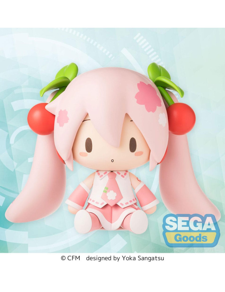 Sega - Character Vocal Series 01 - Fuwa Petit Chibi Figure Sakura Miku
