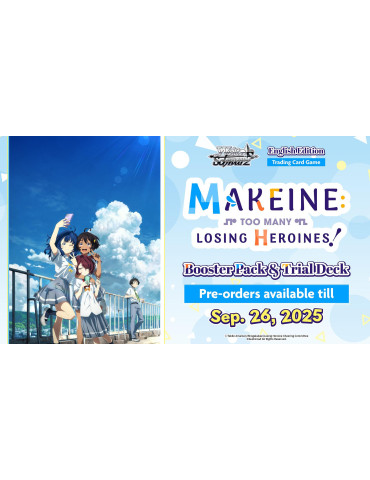 Weiss Schwarz Display of 12 Boosters Makeine: Too Many Losing Heroines! (EN)