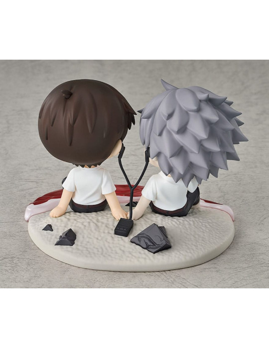 Good Smile Company - Rebuild of Evangelion - Figurine Chibi Shinji Ikari & Kaworu Nagisa