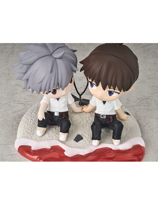 Good Smile Company - Rebuild of Evangelion - Chibi Figure Shinji Ikari & Kaworu Nagisa