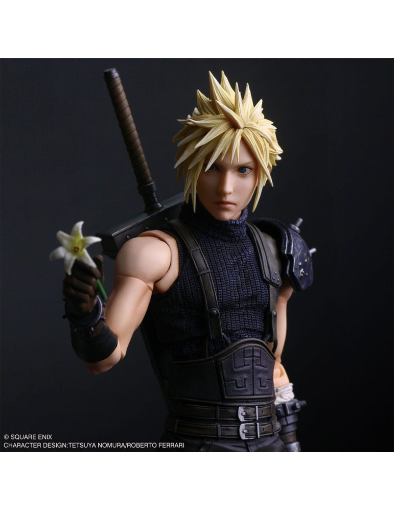 Square-Enix - Final Fantasy VII Rebirth - Figure Play Arts Shin Cloud Strife