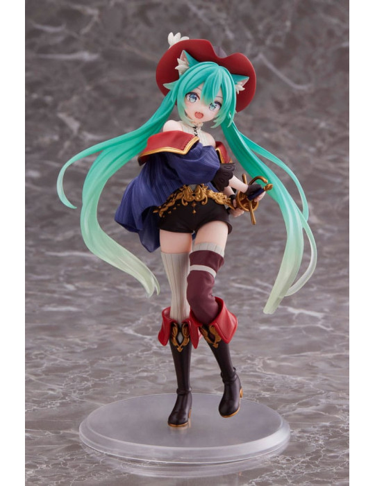 Taito - Hatsune Miku - Figurine Hatsune Miku Wonderland Puss in Boots