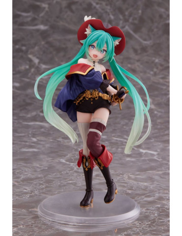 Taito - Hatsune Miku - Figurine Hatsune Miku Wonderland Puss in Boots 2