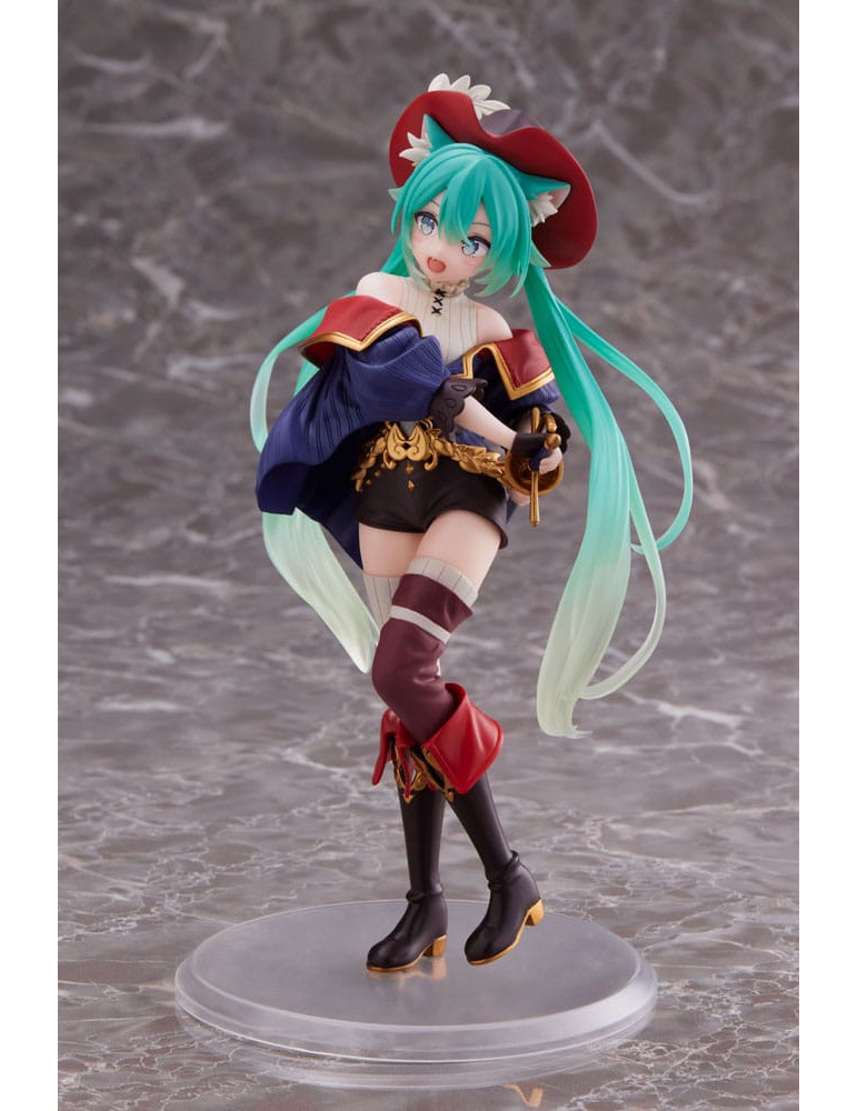 Taito - Hatsune Miku - Figurine Hatsune Miku Wonderland Puss in Boots